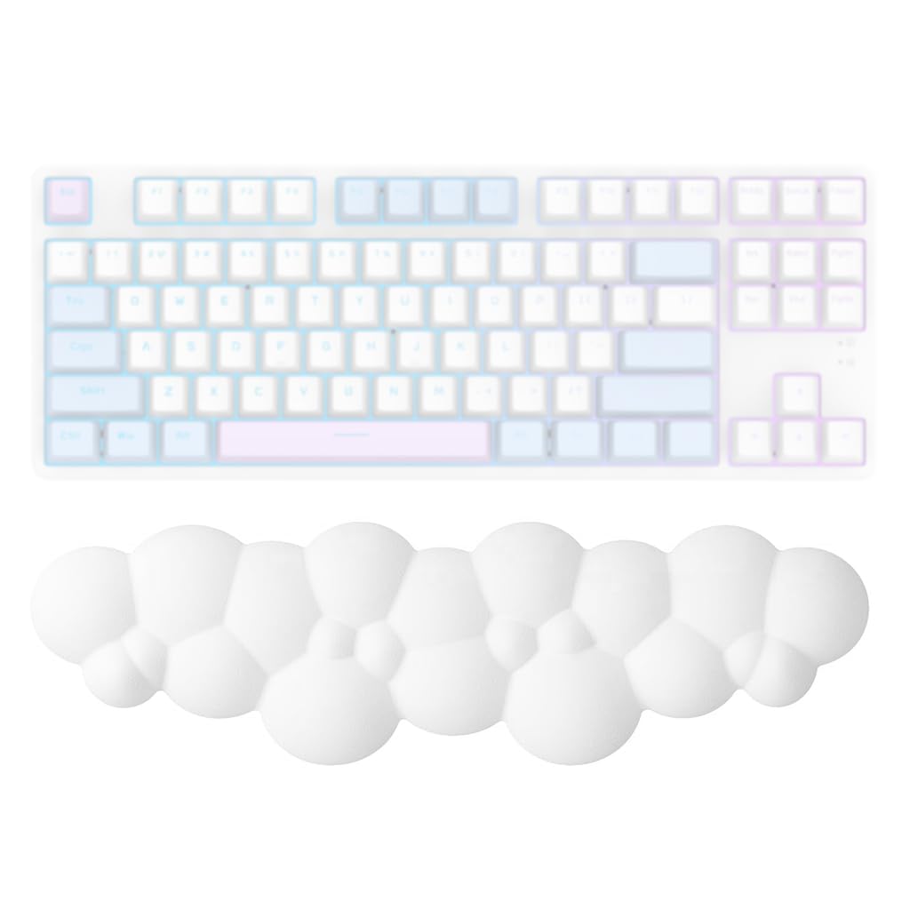 Verilux® Desktop Computer Typing Wrist Rest Keyboard Wrist Rest Fatigue Relief Arm Rest for Typing Non-Slip Base Wrist Rest Ergonomic Design Creative Bubble Memory Foam PU Wrist for Typing, Gaming Verilux® Desktop Computer Typing Wrist Rest Keyboard Wrist Rest Fatigue Relief Arm Rest for Typing Non-Slip Base Wrist Rest Ergonomic Design Creative Bubble Memory Foam PU Wrist for Typing, Gaming